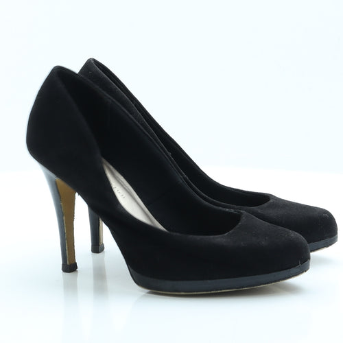 Marks and Spencer Womens Black  Polyester Platform Heel 6