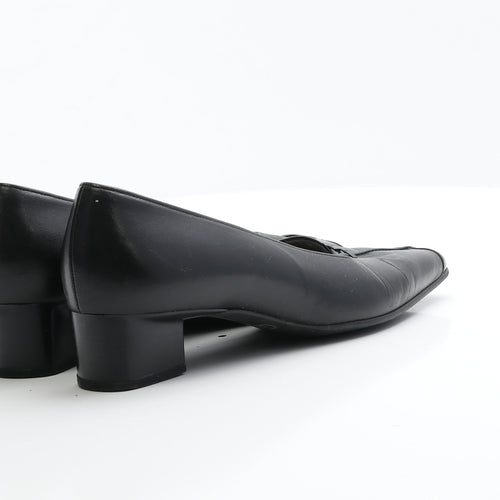 Gabor Womens Black  Polyester Mule Heel 5 EUR 38
