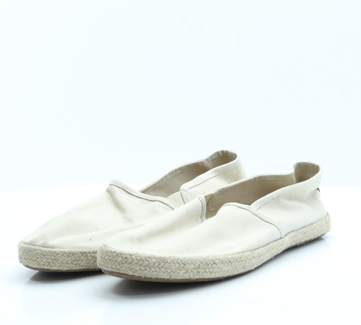 Marks and Spencer Mens Beige  Polyester Slip On Casual 12