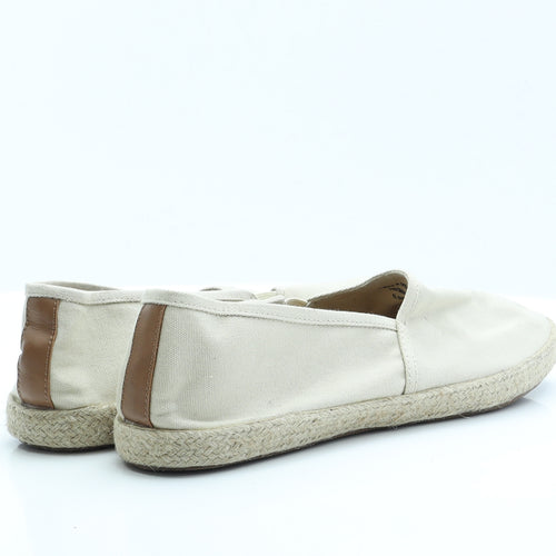 Marks and Spencer Mens Beige  Polyester Slip On Casual 12