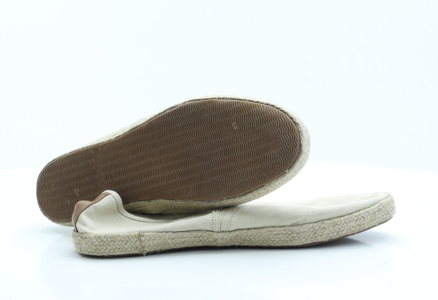 Marks and Spencer Mens Beige  Polyester Slip On Casual 12