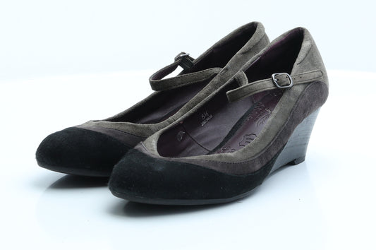 FootGlove Womens Multicoloured   Platform Heel 5.5 EUR 38.5