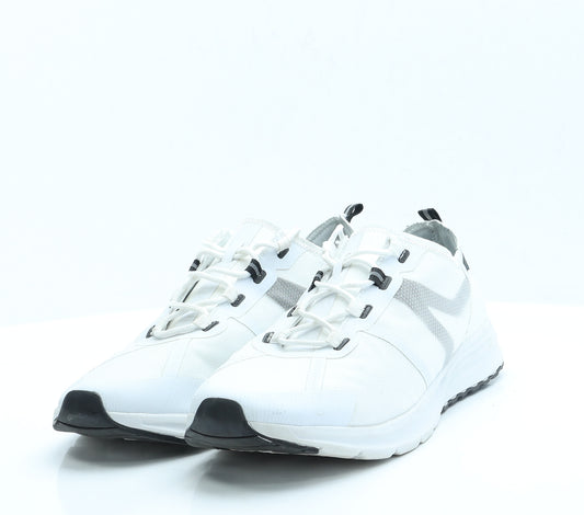 George Mens Ivory  Polyester Trainer Casual 11 EUR 45