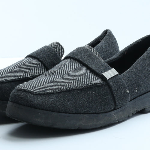 NEXT Mens Black  Fabric Loafer Casual 8 EUR 42