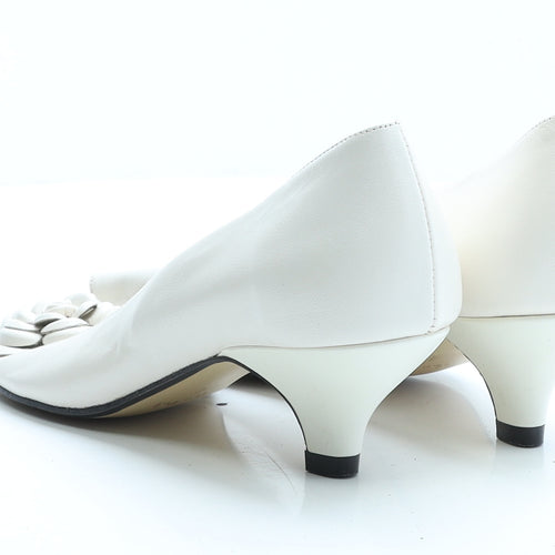 VanDol Womens Ivory  Polyester  Heel UK 4 EUR 37