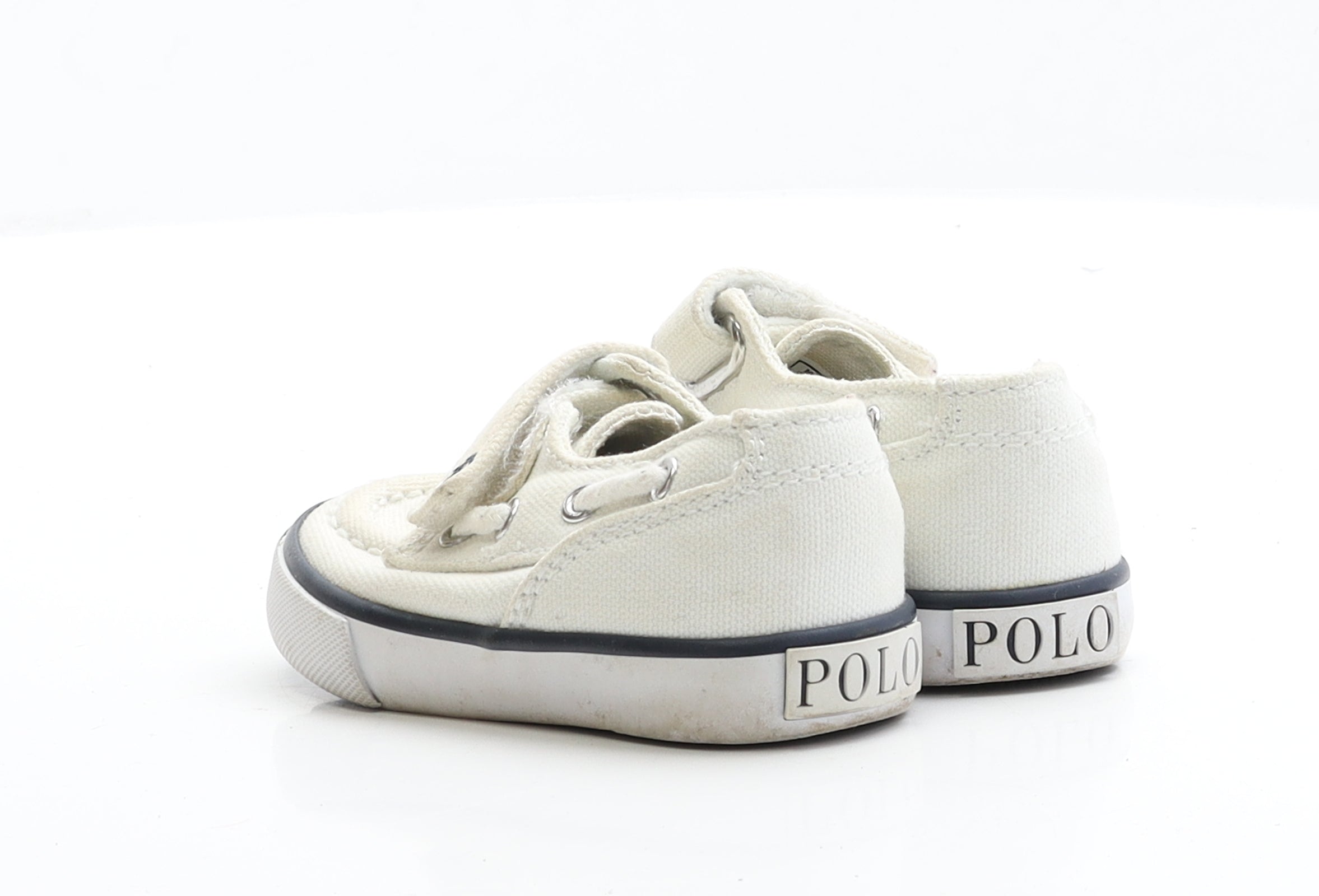 Boys white deals polo shoes