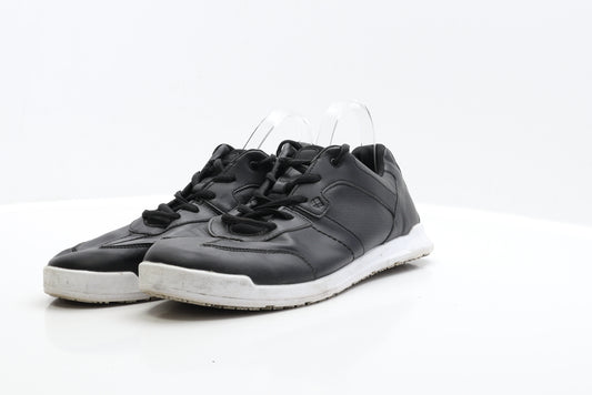 Shoes For Crews Mens Black Polyester Trainer UK 12 EUR 47