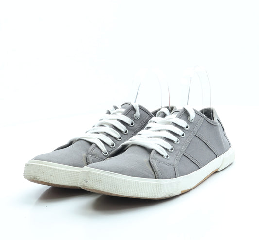 Fit For Porpoce Mens Grey Fabric Trainer UK 7 41