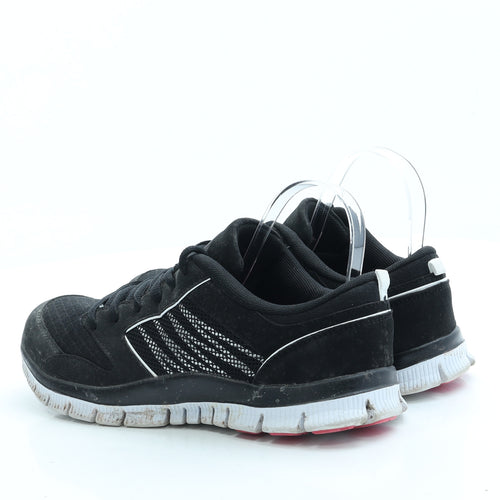 Athletic Works Womens Black Polyester Trainer UK 7 41