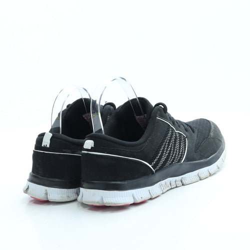 Athletic Works Womens Black Polyester Trainer UK 7 41