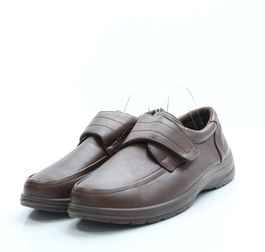 Hobos Mens Brown Leather Loafer Casual UK 11