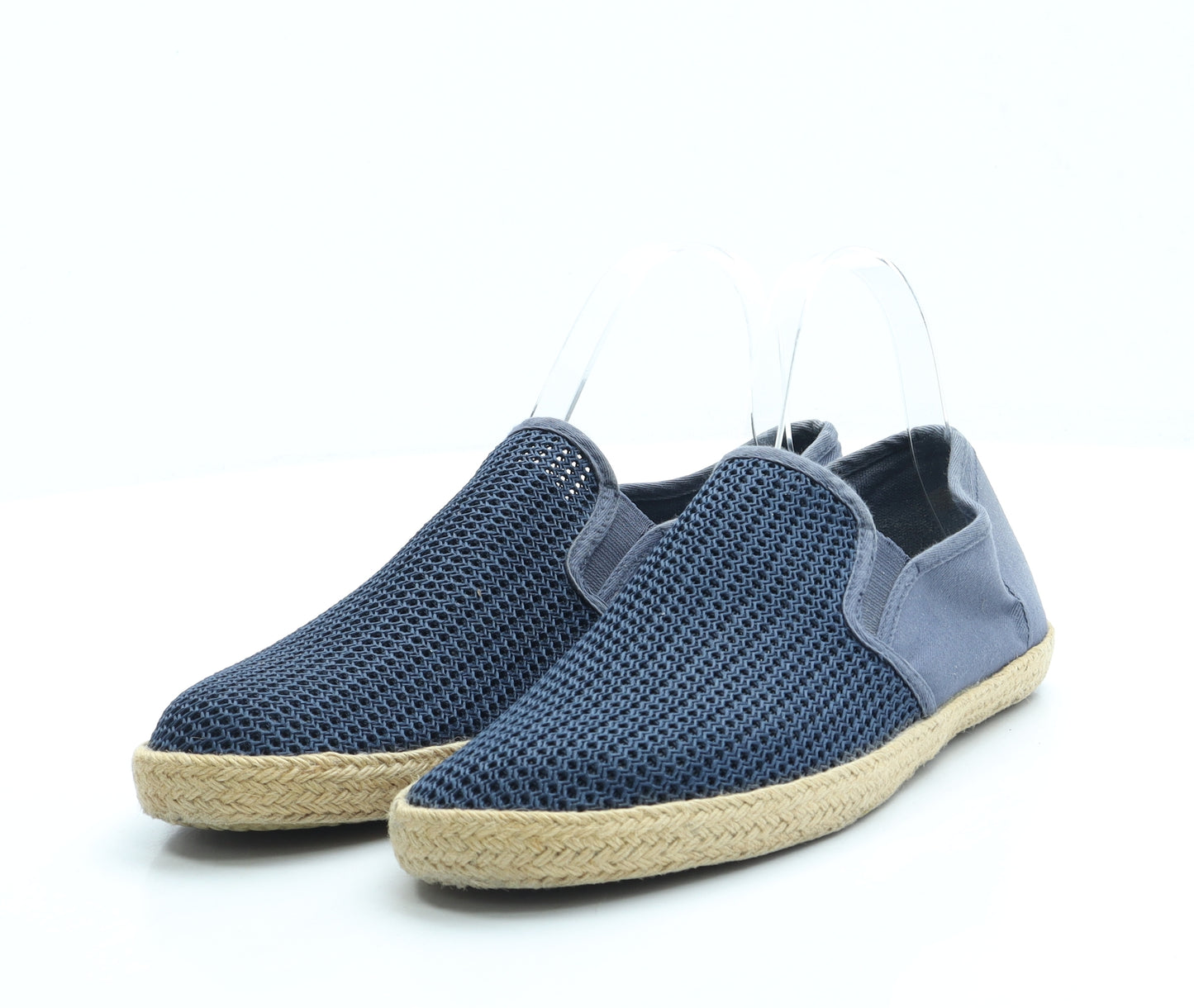 NEXT Mens Blue Polyester Espadrille Casual UK 8 42