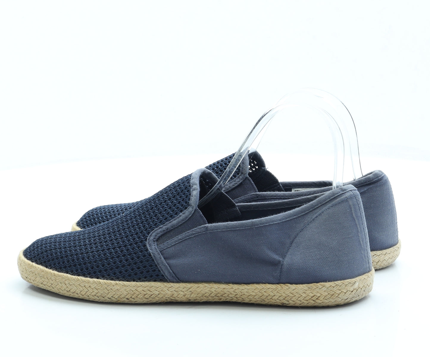 NEXT Mens Blue Polyester Espadrille Casual UK 8 42