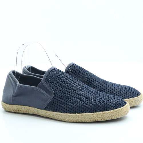 NEXT Mens Blue Polyester Espadrille Casual UK 8 42