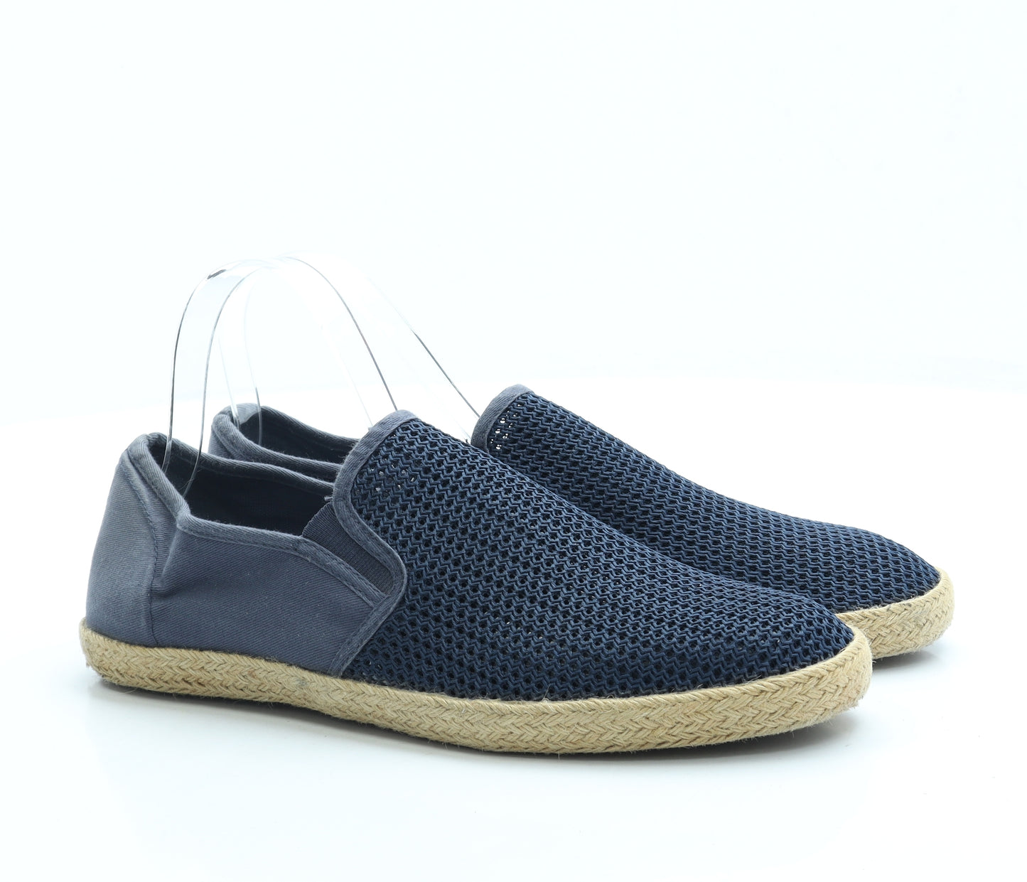 NEXT Mens Blue Polyester Espadrille Casual UK 8 42