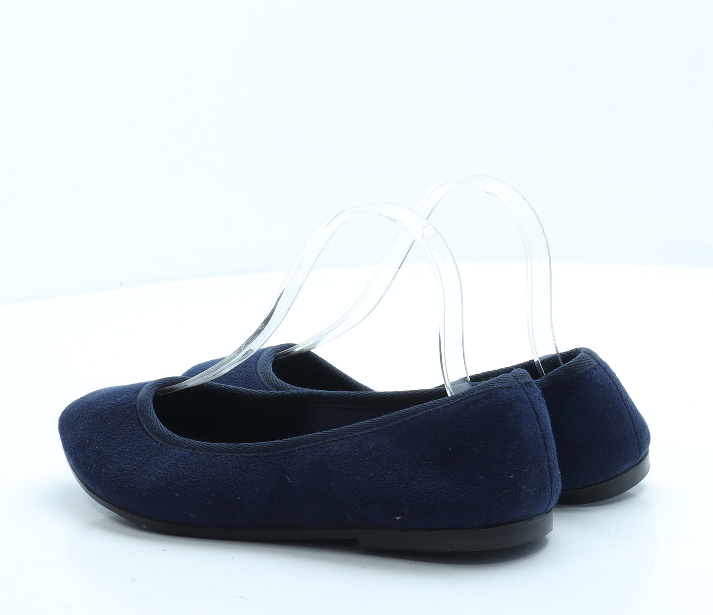 ESMARA Womens Blue Suede Slip On Flat UK 6 39