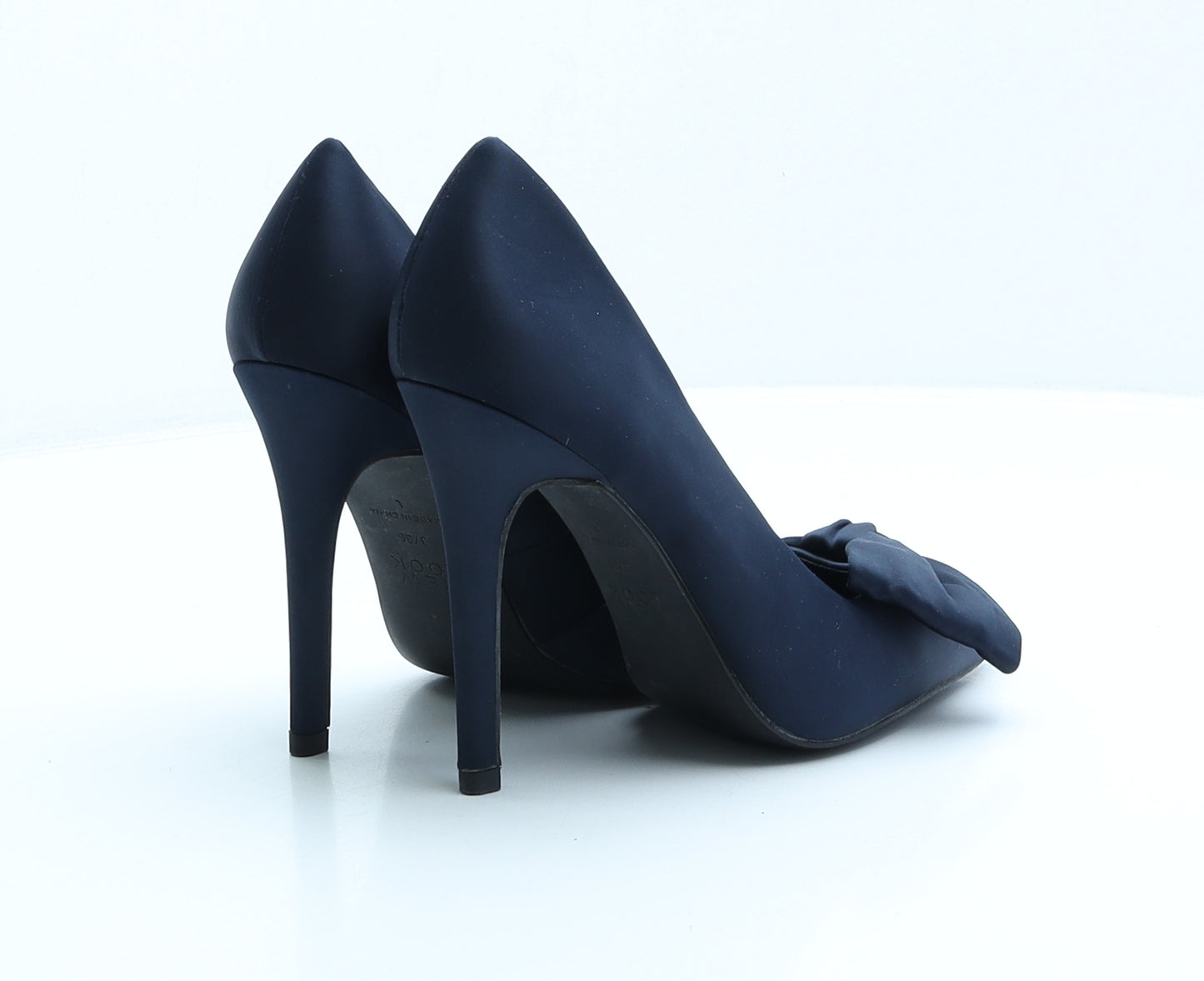 New Look Womens Blue Polyester Court Heel UK 3 35