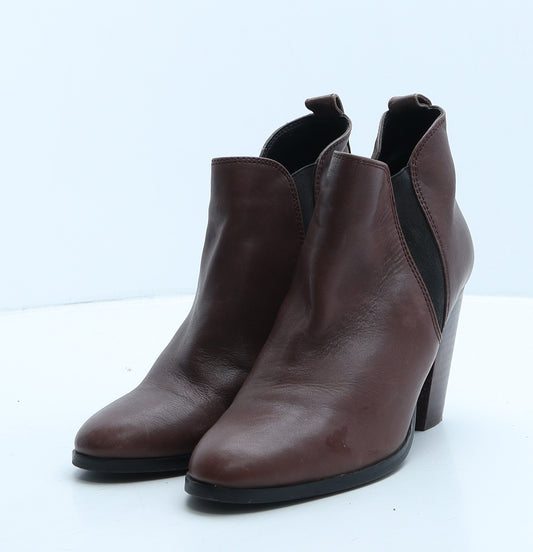 NEXT Womens Brown Leather Chelsea Boot UK 6 39