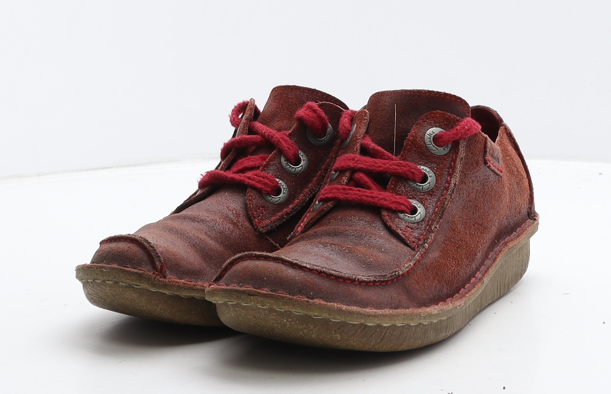 Clarks sales womens red