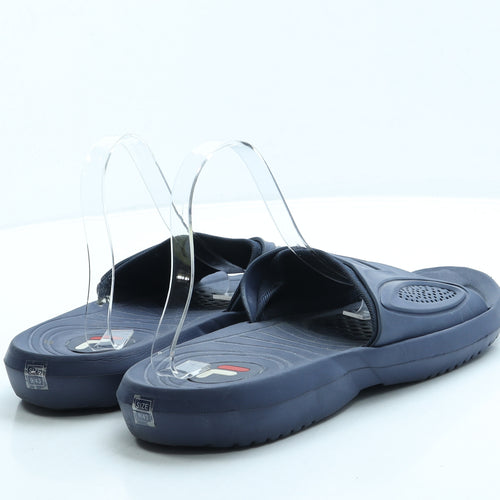FILA Womens Blue Rubber Slider Sandal UK 9 43