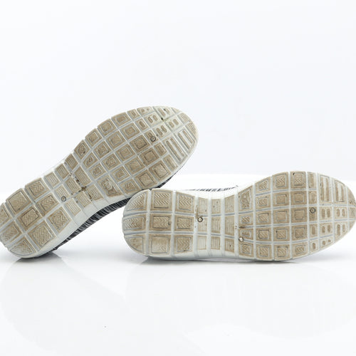 Dunhui Womens Multicoloured Fabric Loafer Flat UK 6 39