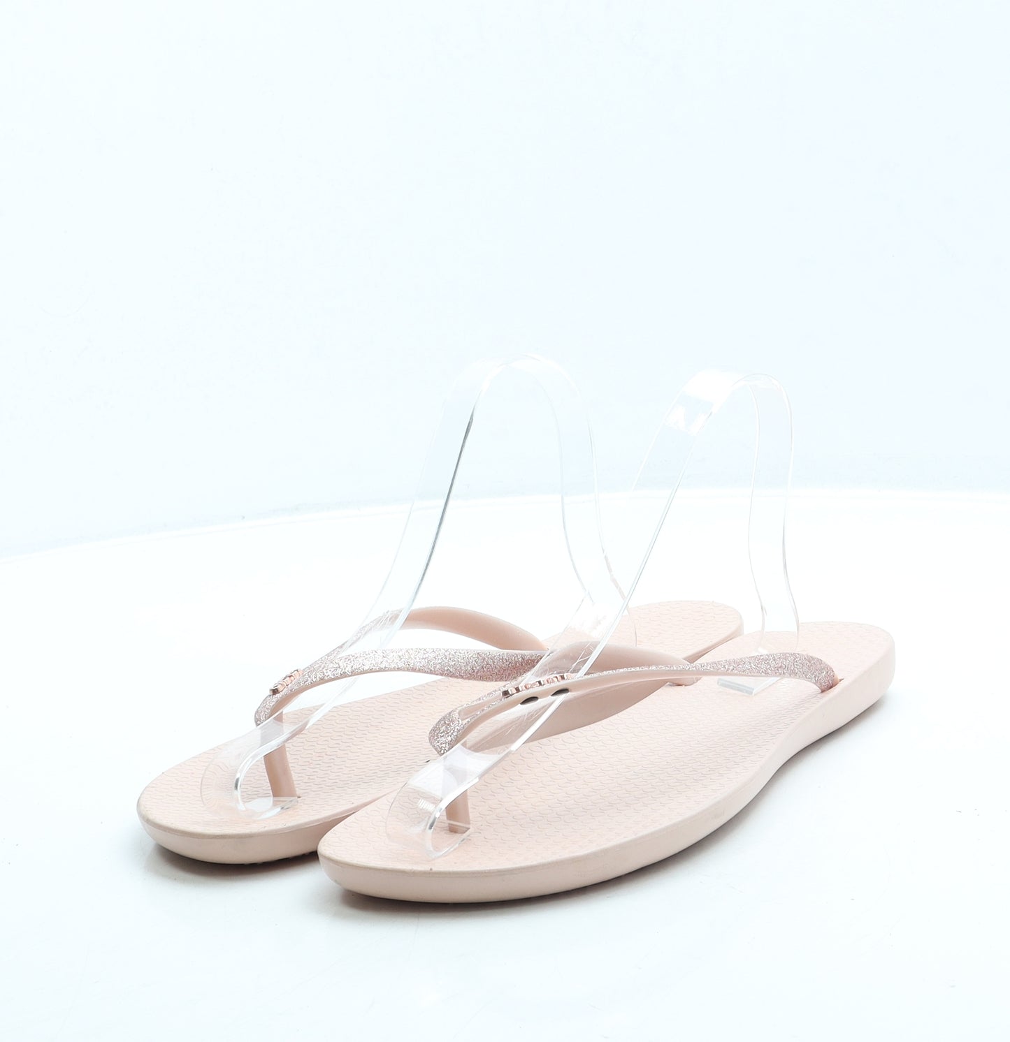 Coloko Womens Pink Rubber Thong Sandal UK 9 42 US 11