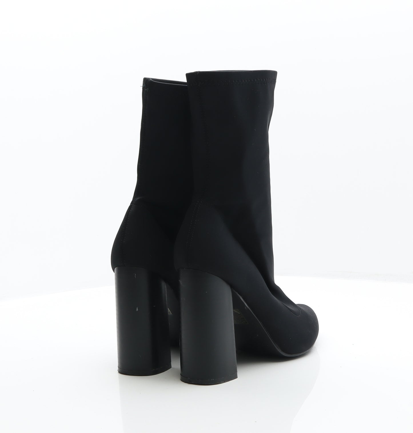 Public Desire Womens Black Synthetic Sock Boot UK 7