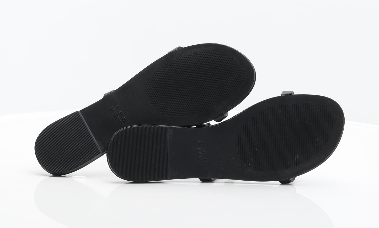 Primark Womens Black Synthetic Slider Sandal UK 8 41
