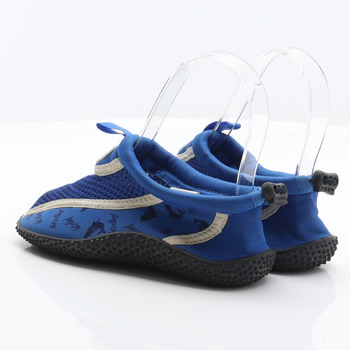 Lupilu Boys Blue Polyester Slip On Casual UK 10 28 - Aqua shoes