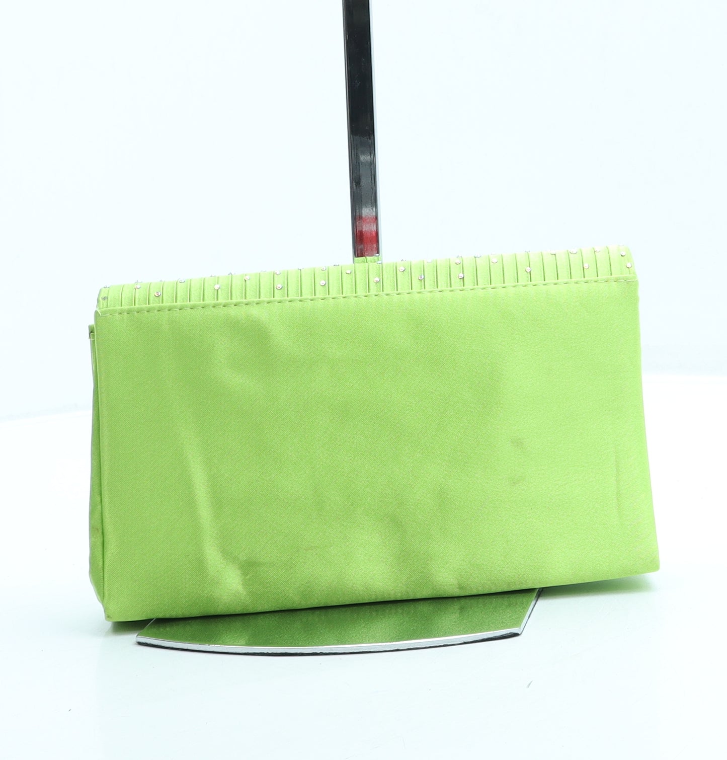 KOKO Womens Green Polyester Clutch Size Small