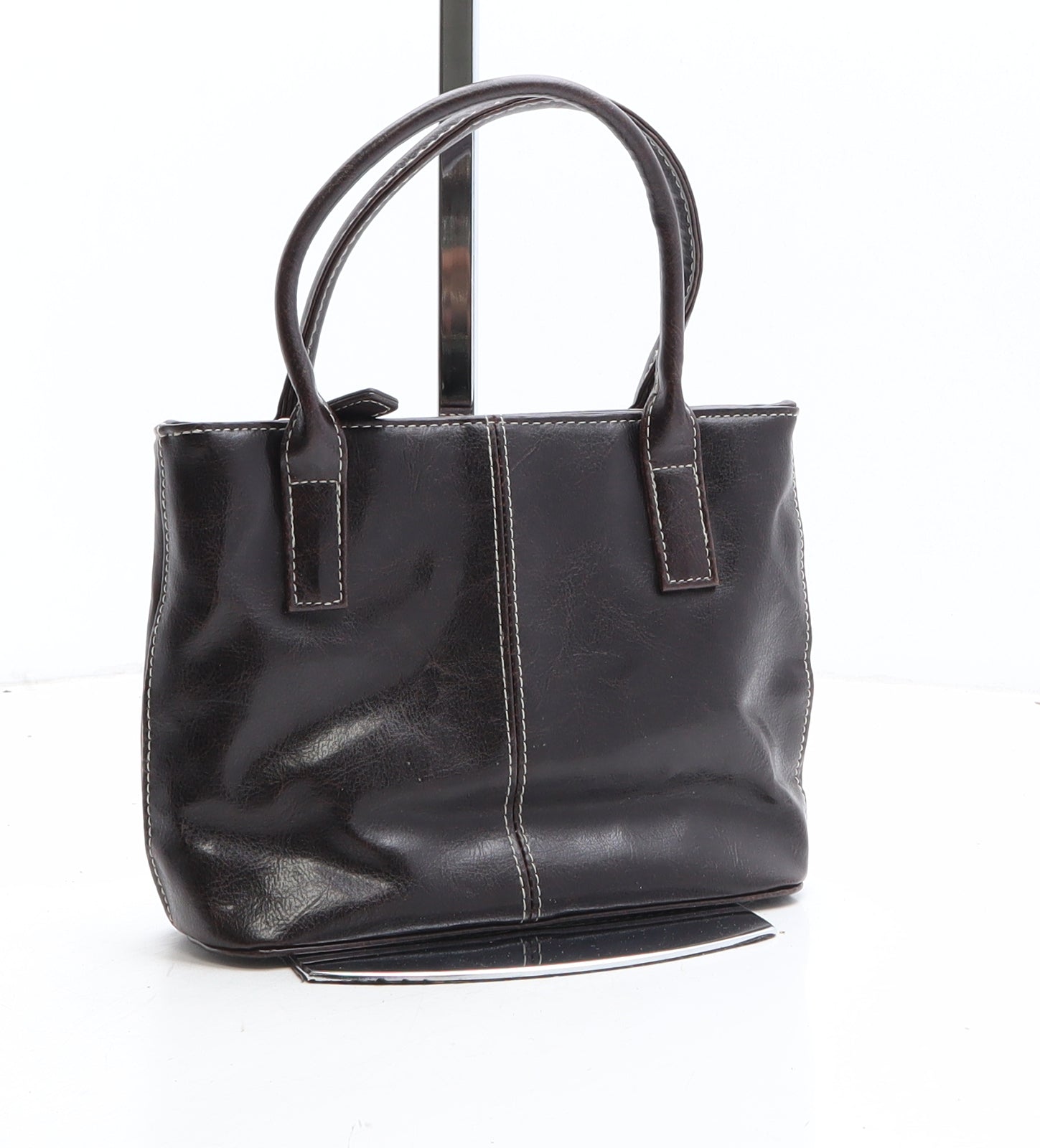Black Satin Finish Handbag By Designer Sophie Gray (Bhs) Clutch or Shoulder  | eBay