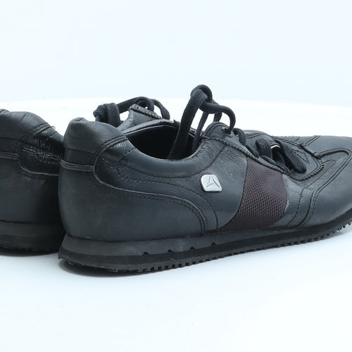 Clarks Womens Black Synthetic Trainer UK 5