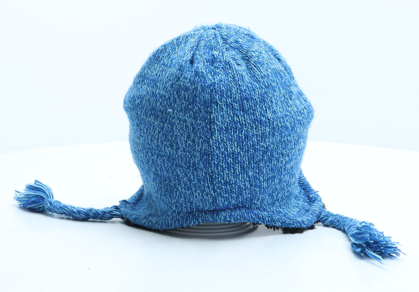 George Boys Blue Acrylic Beanie One Size - Cookie Monster