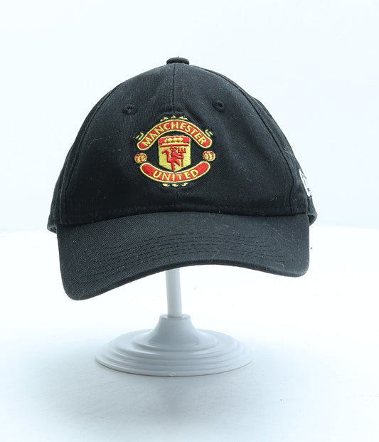 New Era Boys Black Cotton Baseball Cap Size Adjustable - Manchester United
