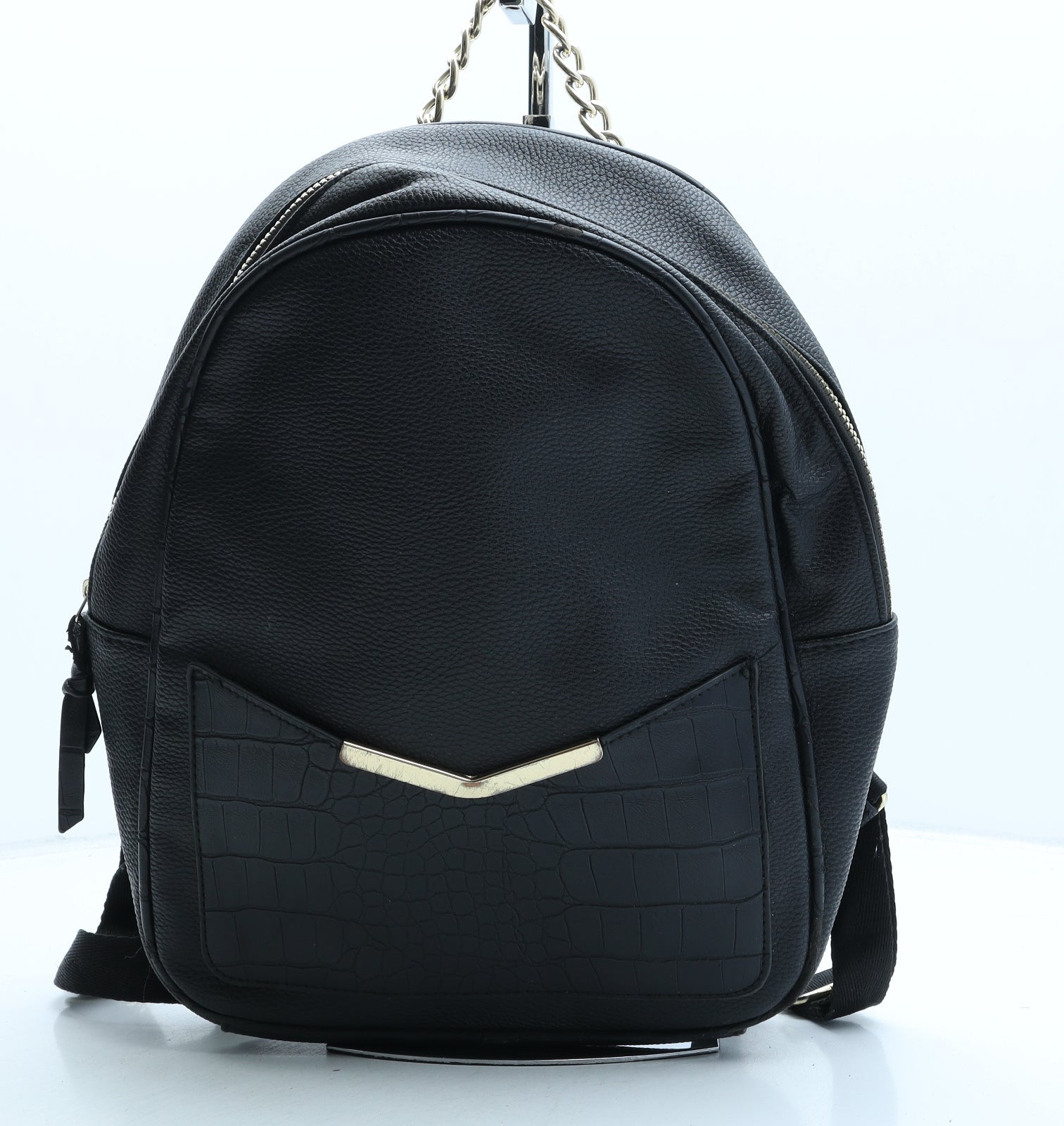 Primark black online backpack