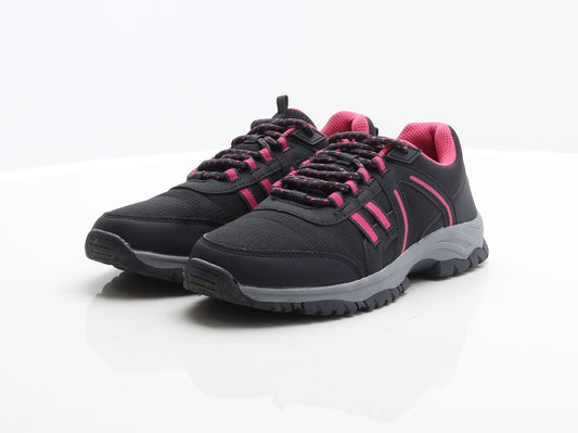 F&F Womens Grey Synthetic Trainer UK 4 37