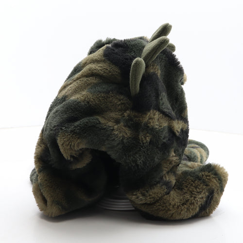 George Boys Green Camouflage Polyester Bonnet One Size - Crocodile hat and Scarf