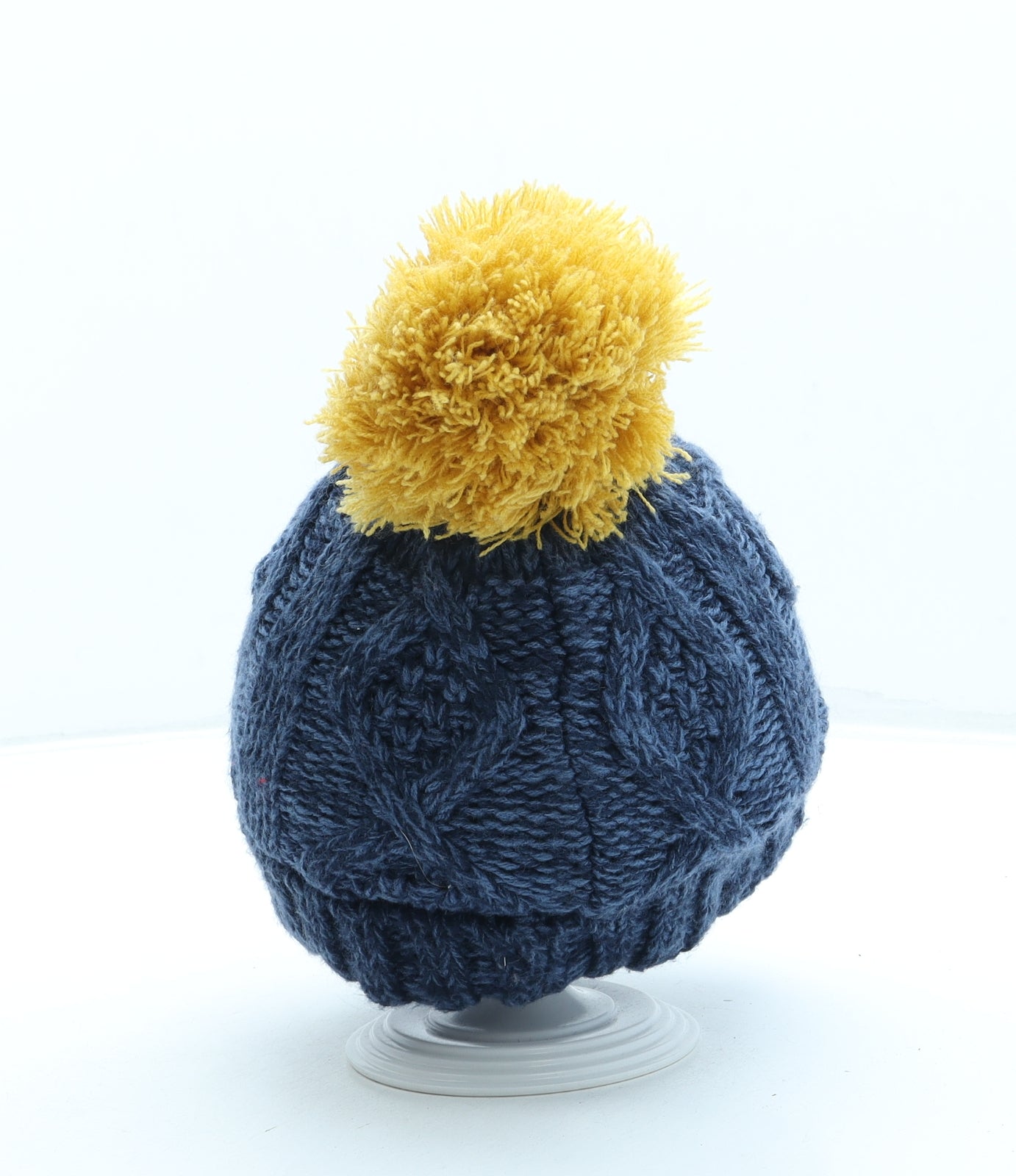 TU Boys Blue Acrylic Bobble Hat One Size - The Gruffalo