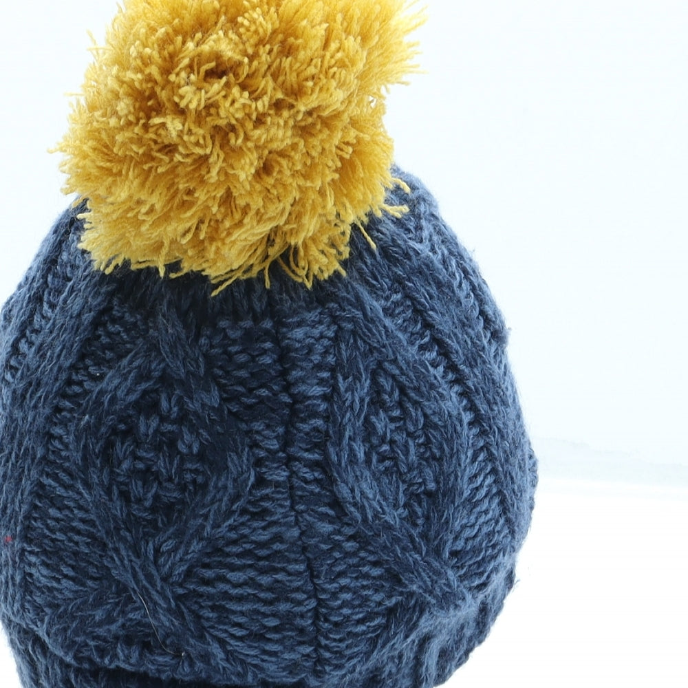 TU Boys Blue Acrylic Bobble Hat One Size - The Gruffalo
