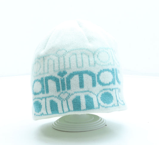 Animal Girls Ivory Acrylic Beanie One Size