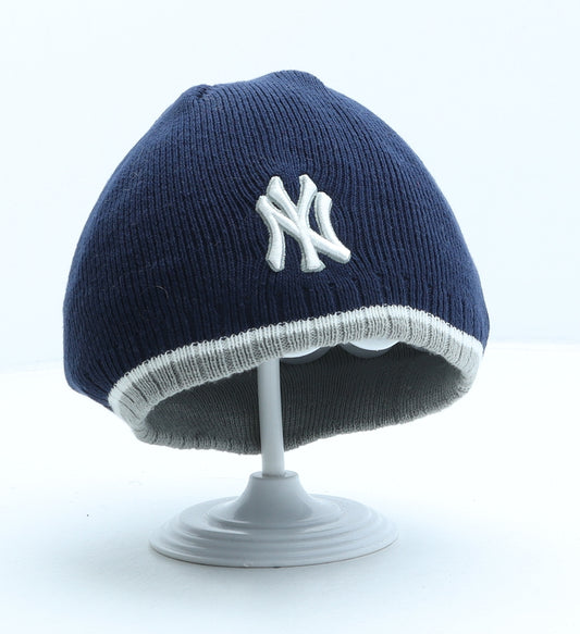 New Era Boys Blue Acrylic Beanie One Size - New York Yankees