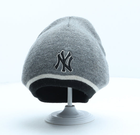 New Era Boys Grey Acrylic Beanie One Size - New York Yankees