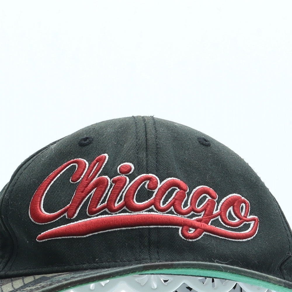 No Fear Boys Black Polyester Snapback One Size - Chicago