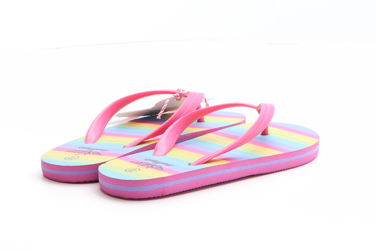 Board Angels Girls Pink Synthetic Flip-Flop Sandal UK 13 31