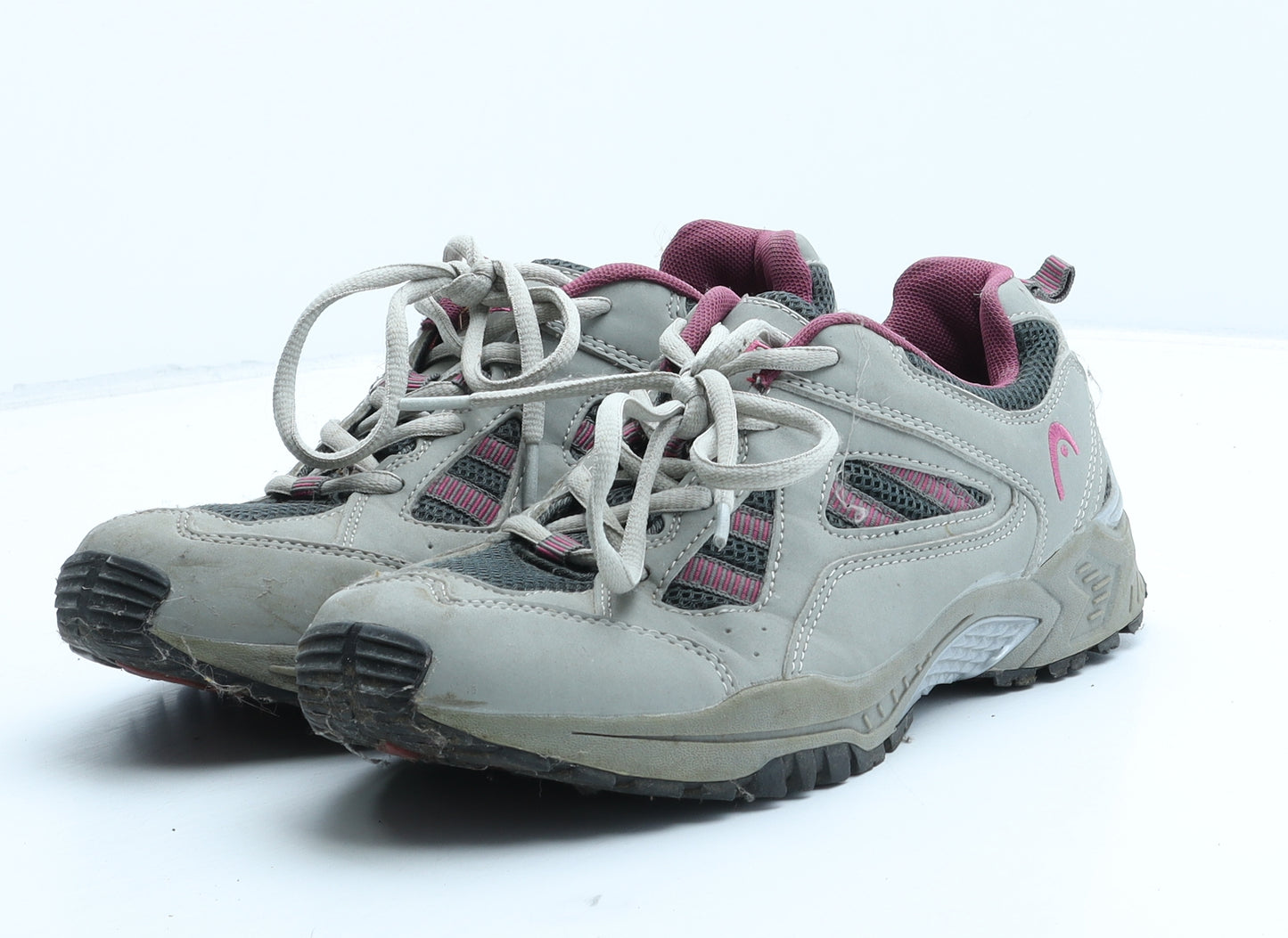HEAD Womens Grey Synthetic Trainer UK 6.5