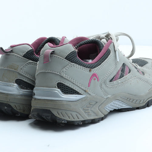 HEAD Womens Grey Synthetic Trainer UK 6.5