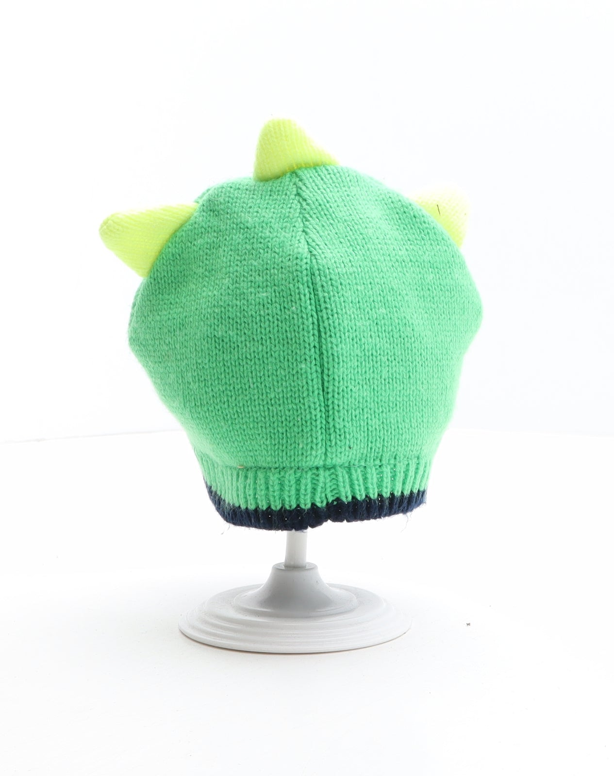 Nutmeg Boys Green Acrylic Beanie One Size - Dinosaur