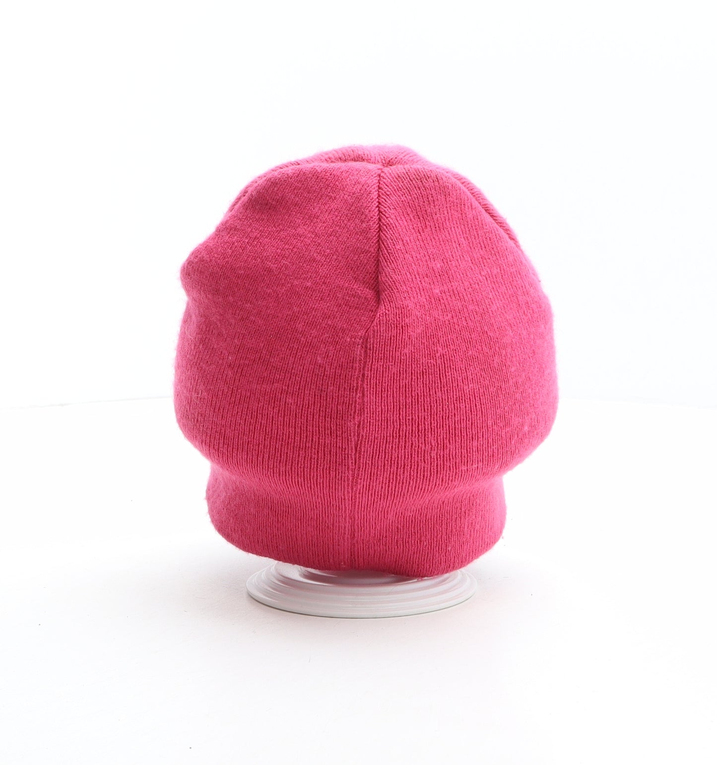 No Fear Womens Pink Acrylic Beanie One Size