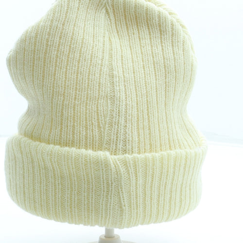 Thinsulate Mens Ivory Acrylic Beanie One Size