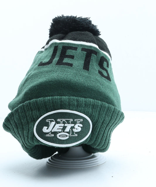 New Era Mens Green Acrylic Beanie One Size - New York Jets